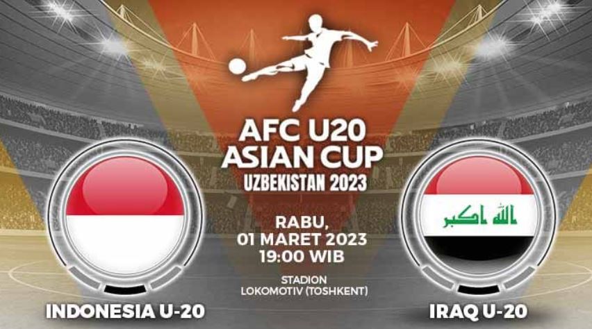 Jangan Lewat Kan Siaran Langsung U-20 Indonesia Vs Irak