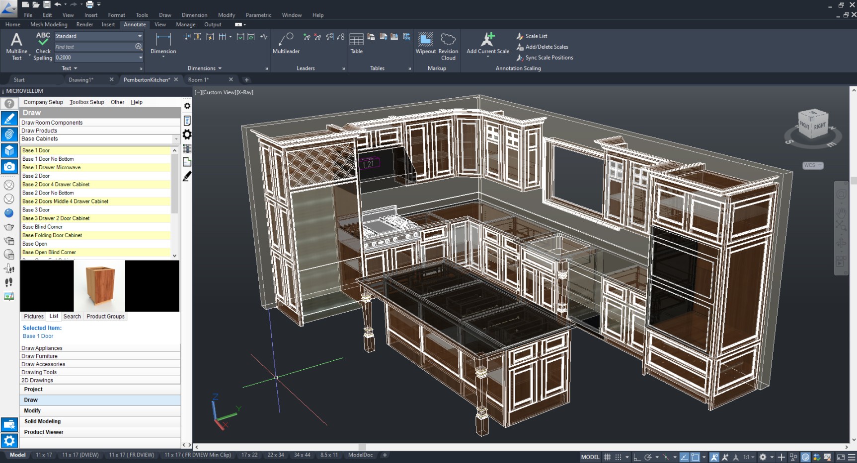 Kitchen Cabinet Design Software for AutoCAD Users