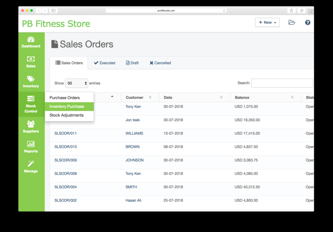 Top FREE Inventory Management Software - ProfitBooks